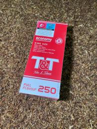 Гильзы T&T Economy Full Flavour Regular Filter 8,1/15мм (250) УЦЕНКА