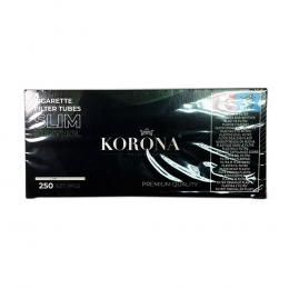 Гильзы для табака "KORONA" (Корона) Slim Menthol 6.5/15мм (250)