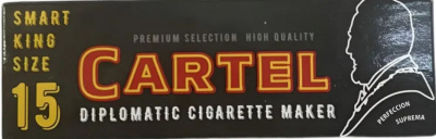 Машинка для набивки забивки сигаретных гильз CARTEL smart king size 15 