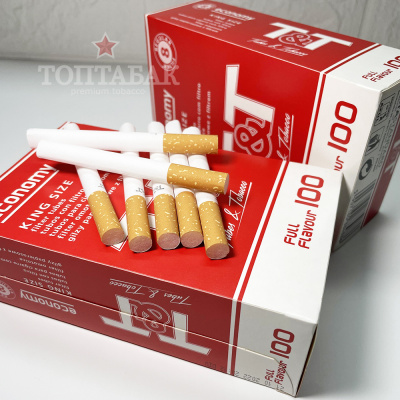 Гильзы для табака "T&T Economy Full Flavour 100 Regular Filter 8,1/15мм"