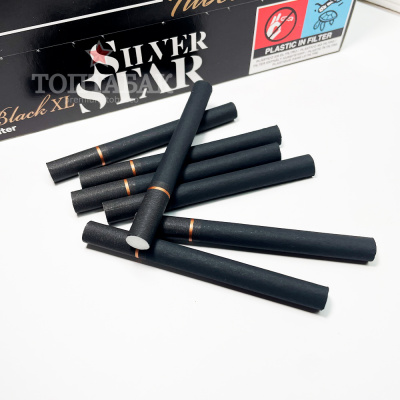 Гильзы для табака "SILVER STAR King Size Carbon 84/24/8,1мм" Black XL 200